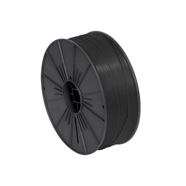 Bsc Preferred 5/32'' x 7000' Black Plastic Twist Tie Spool BUY00029367 - main